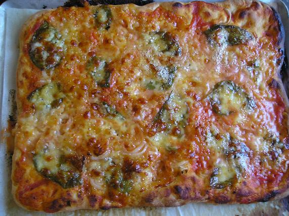 Mi favorita: con gorgonzola y mozarella.
