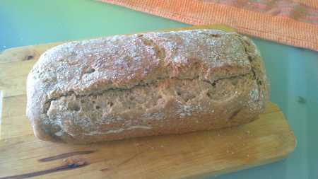 Pan integral con tahine