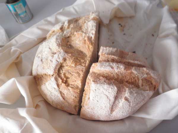 Pan de semolina, segun receta de Miolo