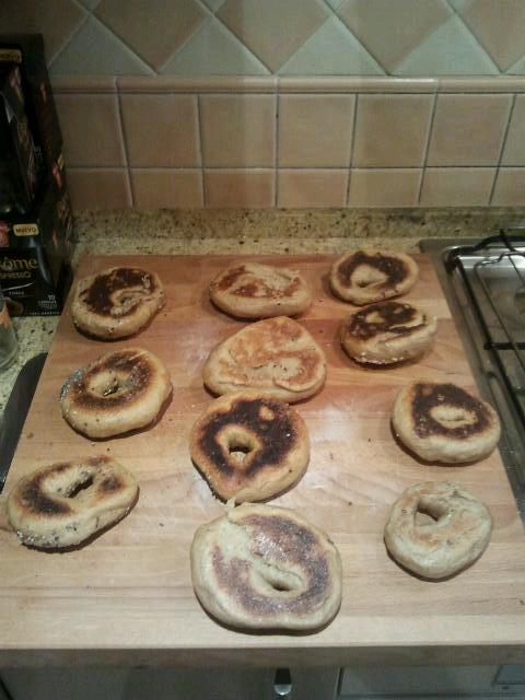 Bagels por abajo