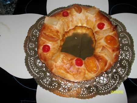 Mi roscón de reyes, ha sido visto y ni visto...
