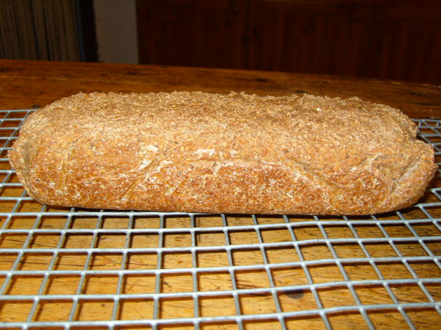 Pan de trigo integral